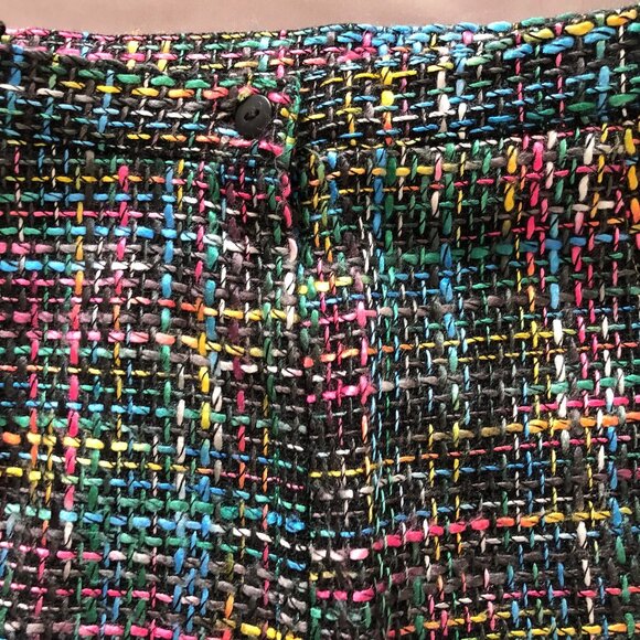 Multicoloured Wool Blend Skirt - Picture 4 of 7